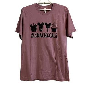 Disney Snacks TShirt Mickey Snackgoals